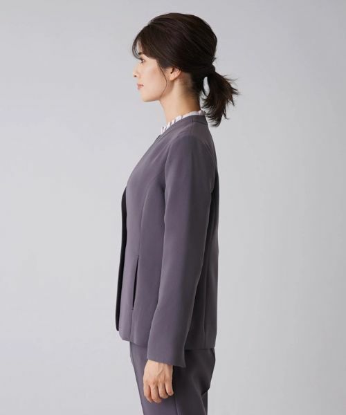 Leilian / レリアン テーラードジャケット | 【セットアップ対応商品】Vネックジャケット | 詳細5
