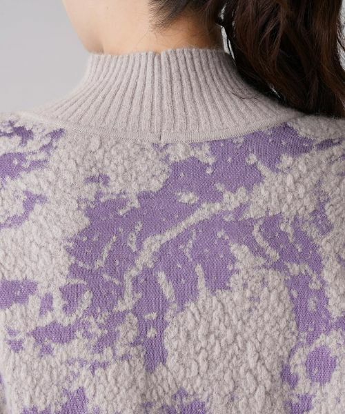 Leilian / レリアン ニット・セーター | 柄編みハイネックニット【SHE'S SO】 | 詳細11