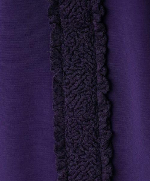 Leilian / レリアン カットソー | フリル切替ハイネックカットソー | 詳細10