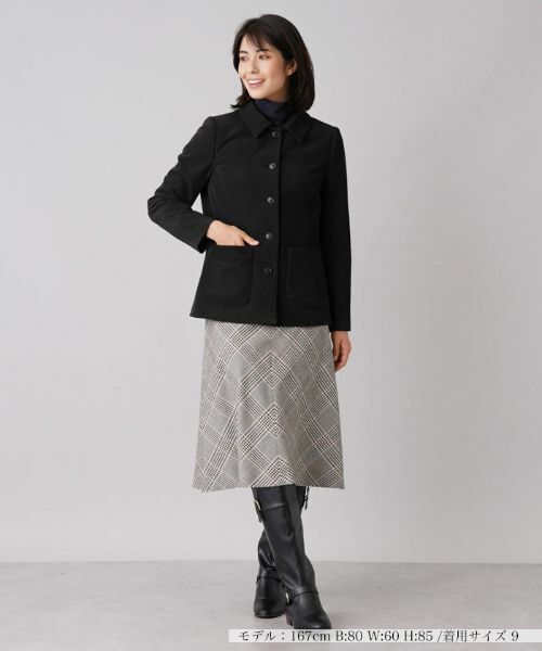 Leilian / レリアン テーラードジャケット | ステンカラージャケット【ROCHAS Premiere】 | 詳細1