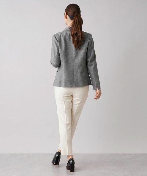 Leilian / レリアン テーラードジャケット | ツイード2つボタンジャケット【ROCHAS Premiere】 | 詳細15