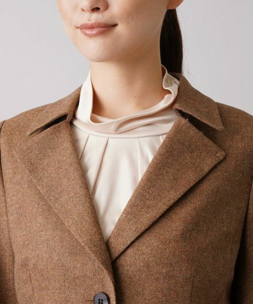 Leilian / レリアン テーラードジャケット | ツイード2つボタンジャケット【ROCHAS Premiere】 | 詳細7