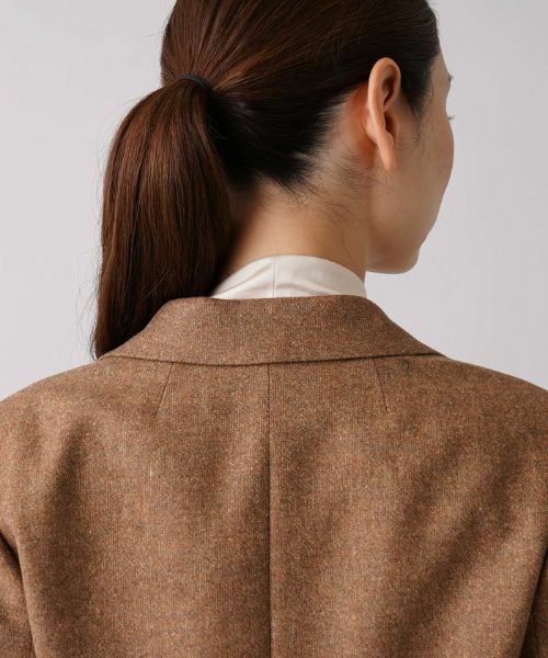 Leilian / レリアン テーラードジャケット | ツイード2つボタンジャケット【ROCHAS Premiere】 | 詳細8