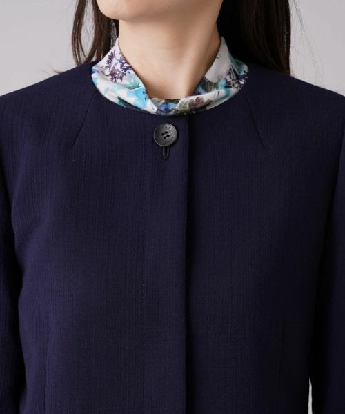 Leilian / レリアン テーラードジャケット | ノーカラージャケット【ROCHAS Premiere】 | 詳細7