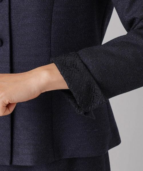 Leilian / レリアン セットアップ | ジャケット×ミディフレアスカート上下2点セット【セレモニー】 | 詳細12