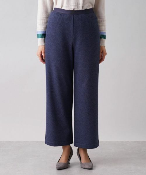 Leilian / レリアン その他パンツ | 【あったか素材】ウエストゴムワイドパンツ | 詳細7