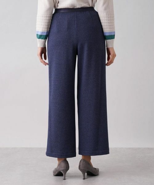 Leilian / レリアン その他パンツ | 【あったか素材】ウエストゴムワイドパンツ | 詳細9