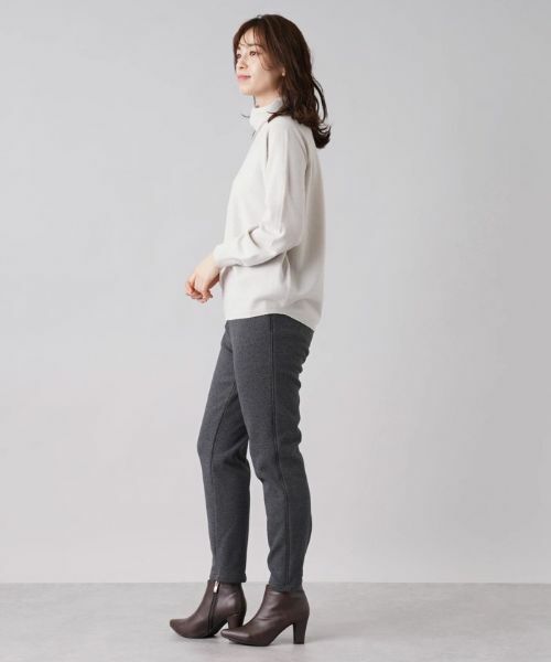 Leilian / レリアン その他パンツ | 【あったか素材】ウエスト切替イージーパンツ | 詳細12