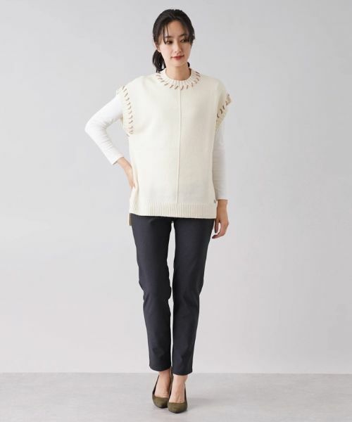 Leilian / レリアン その他パンツ | 【あったか素材】ウエストゴムスリムパンツ | 詳細10