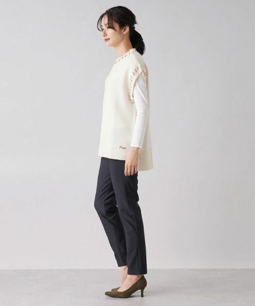 Leilian / レリアン その他パンツ | 【あったか素材】ウエストゴムスリムパンツ | 詳細11