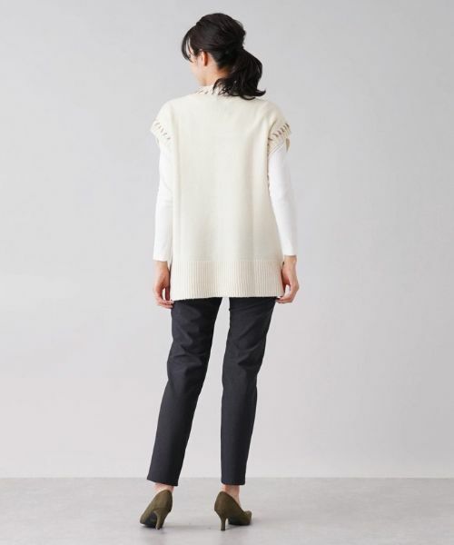 Leilian / レリアン その他パンツ | 【あったか素材】ウエストゴムスリムパンツ | 詳細12