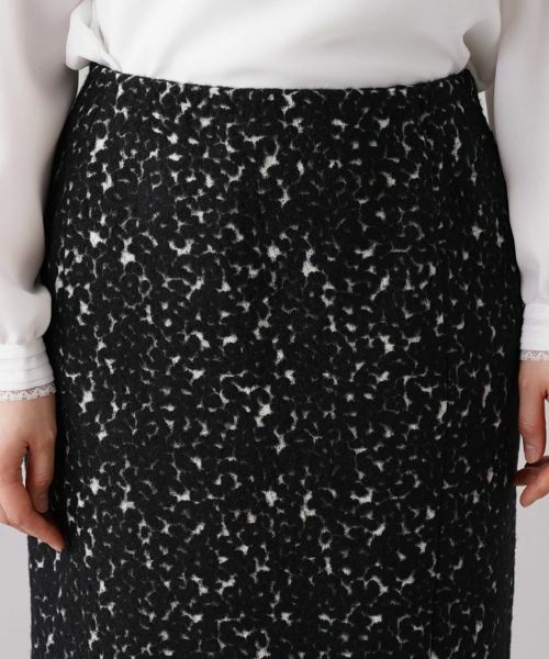 Leilian / レリアン ミニ・ひざ丈スカート | 織柄タイトスカート | 詳細7