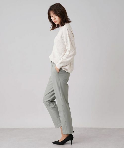 Leilian / レリアン その他パンツ | 【あったか素材】カラーテーパードパンツ | 詳細16