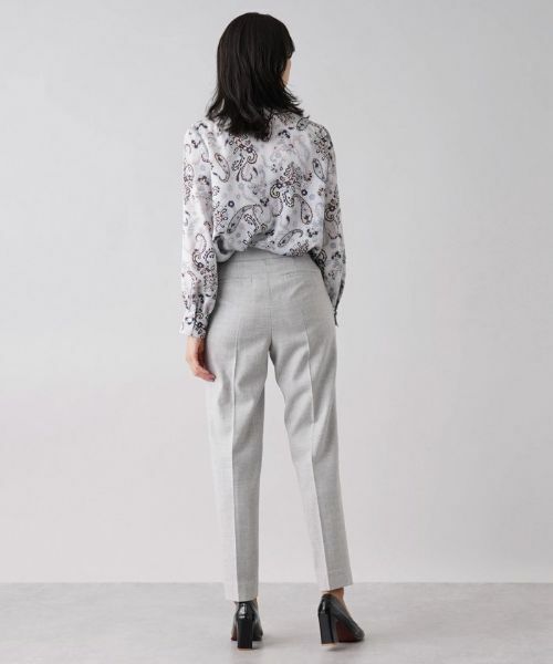 Leilian / レリアン その他パンツ | センタープレステーパードパンツ | 詳細3