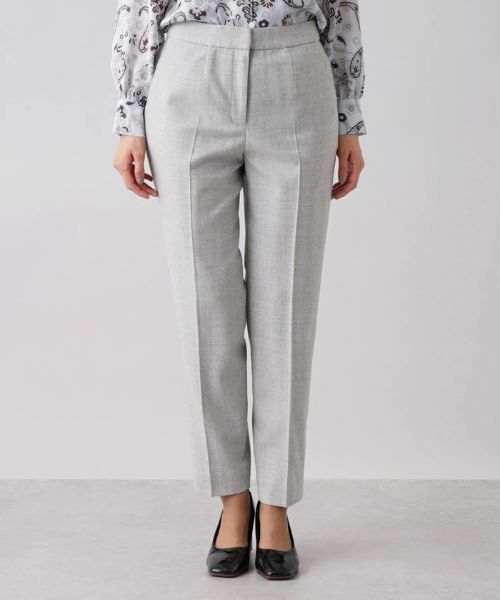 Leilian / レリアン その他パンツ | センタープレステーパードパンツ | 詳細4