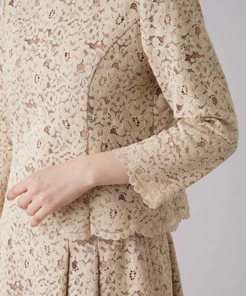 Leilian / レリアン セットアップ | 【セレモニー】レースブラウススーツ | 詳細13