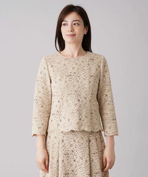 Leilian / レリアン セットアップ | 【セレモニー】レースブラウススーツ | 詳細8