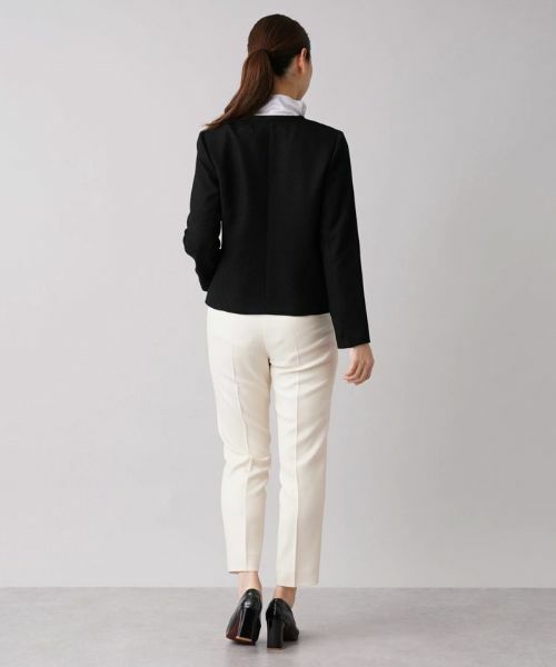 Leilian / レリアン テーラードジャケット | 【セレモニー】ツイードノーカラージャケット | 詳細15