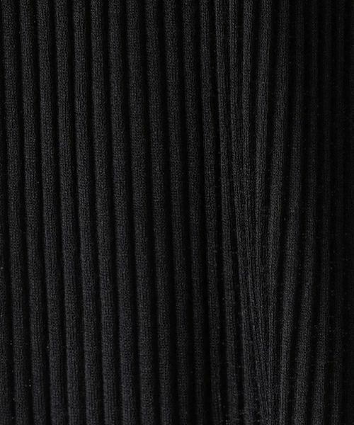 Leilian / レリアン シャツ・ブラウス | リブ×プリーツ切替カーディガン | 詳細10