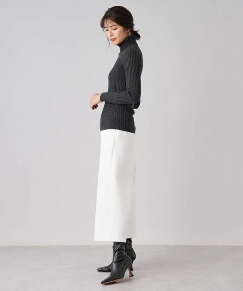 Leilian / レリアン その他パンツ | 【あったか素材】ワイドクロップドパンツ | 詳細2