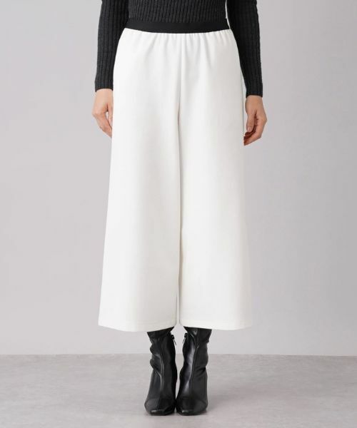 Leilian / レリアン その他パンツ | 【あったか素材】ワイドクロップドパンツ | 詳細4