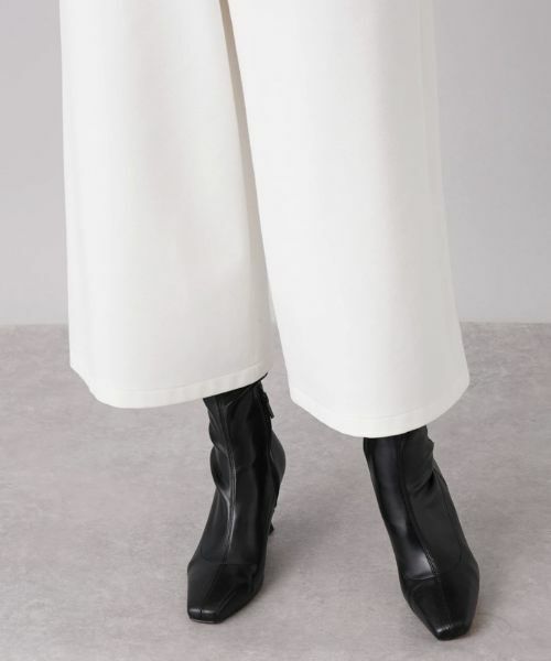 Leilian / レリアン その他パンツ | 【あったか素材】ワイドクロップドパンツ | 詳細9