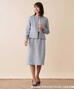 Leilian / レリアン セットアップ | 【セレモニー】ノーカラースーツ