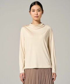 Leilian / レリアン カットソー | 【先行販売】ウォッシャブシルク長袖カットソー