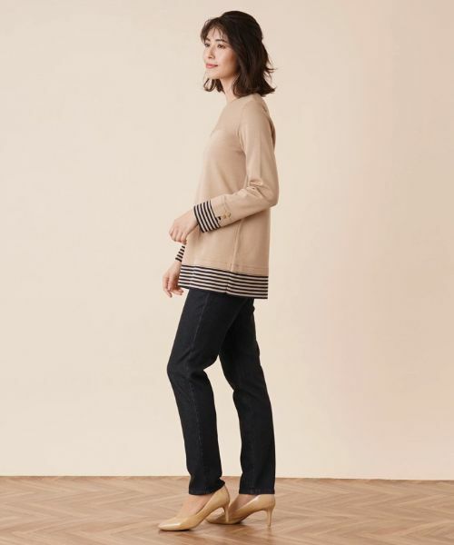 Leilian / レリアン デニムパンツ | ストレッチスキニーデニムパンツ【L JEANS】 | 詳細12