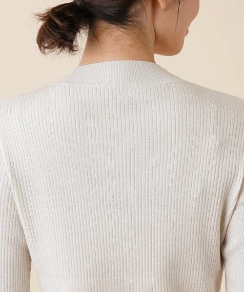 Leilian / レリアン ニット・セーター | ビジューネックラメニット | 詳細11