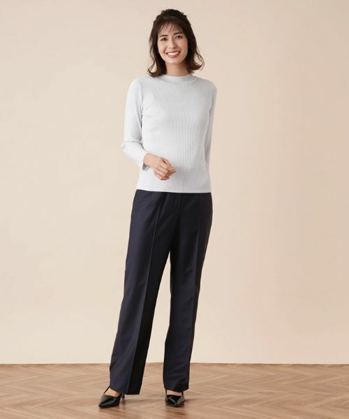 Leilian / レリアン ニット・セーター | ビジューネックラメニット | 詳細14