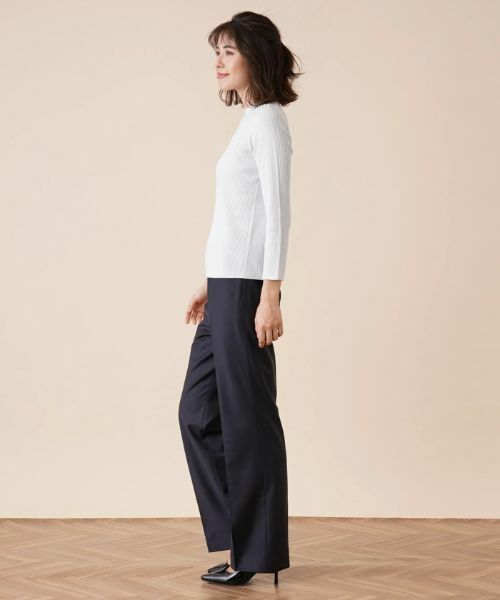 Leilian / レリアン ニット・セーター | ビジューネックラメニット | 詳細15