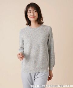 Leilian / レリアン ニット・セーター | クルーネックメランジニット