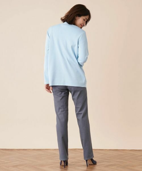 Leilian / レリアン カーディガン・ボレロ | 配色ラインVネックカーディガン | 詳細3