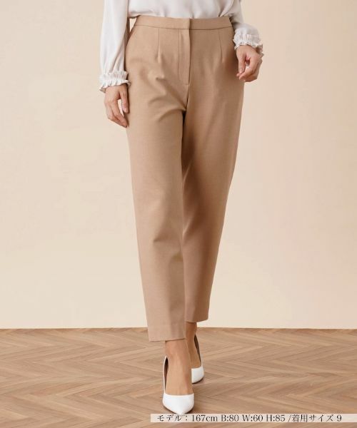 Leilian / レリアン その他パンツ | テーパードパンツ(キャメル系)