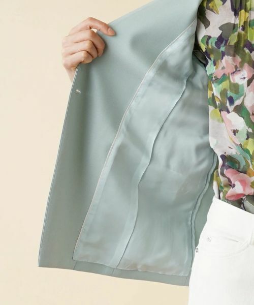 Leilian / レリアン テーラードジャケット | ノーカラージャケット | 詳細11