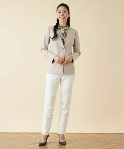 Leilian / レリアン テーラードジャケット | ノーカラージャケット | 詳細13