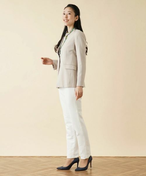 Leilian / レリアン テーラードジャケット | ノーカラージャケット | 詳細14