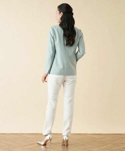 Leilian / レリアン テーラードジャケット | ノーカラージャケット | 詳細3