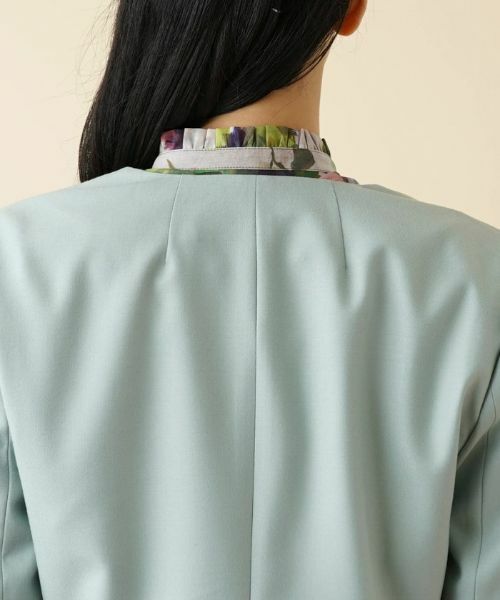 Leilian / レリアン テーラードジャケット | ノーカラージャケット | 詳細8