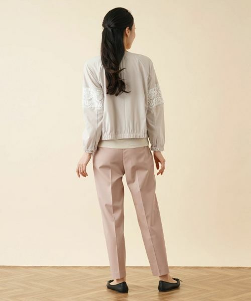 Leilian / レリアン その他アウター | レースノーカラージップジャケット | 詳細6