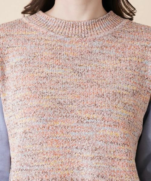 Leilian / レリアン ニット・セーター | レイヤード風ニットプルオーバー | 詳細10