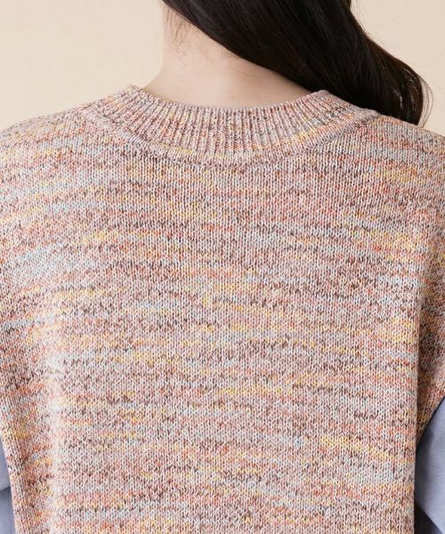 Leilian / レリアン ニット・セーター | レイヤード風ニットプルオーバー | 詳細11