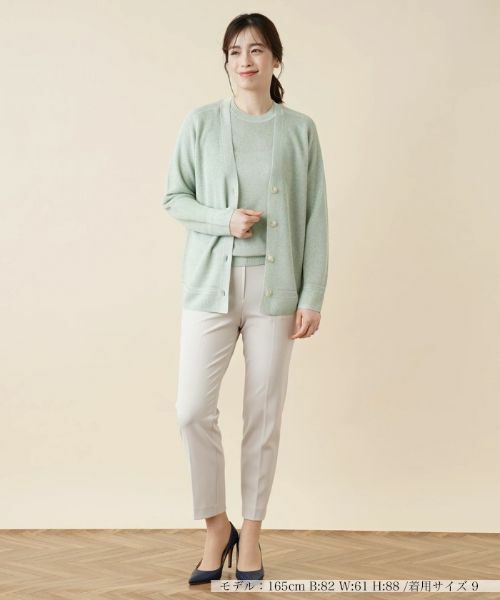 Leilian / レリアン カーディガン・ボレロ | Vネックカーディガン | 詳細1