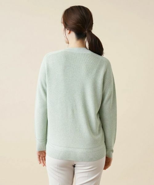 Leilian / レリアン カーディガン・ボレロ | Vネックカーディガン | 詳細6