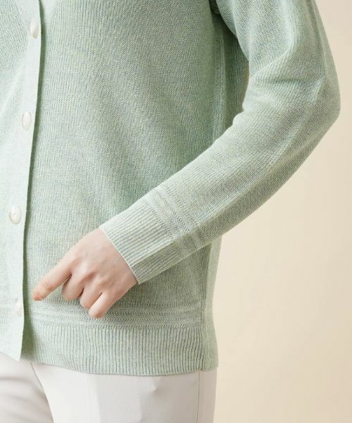 Leilian / レリアン カーディガン・ボレロ | Vネックカーディガン | 詳細9