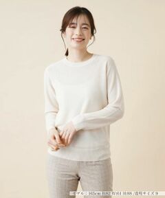 Leilian / レリアン ニット・セーター | ラメクルーネックニット