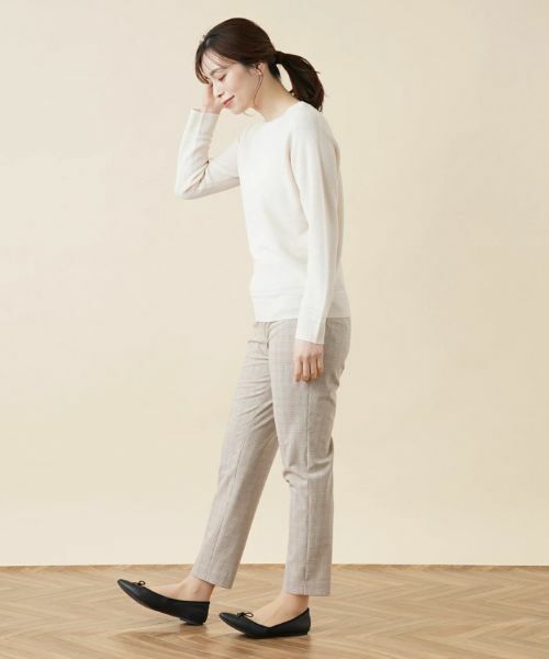 Leilian / レリアン ニット・セーター | ラメクルーネックニット | 詳細12