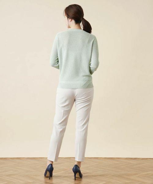 Leilian / レリアン ニット・セーター | ラメクルーネックニット | 詳細3