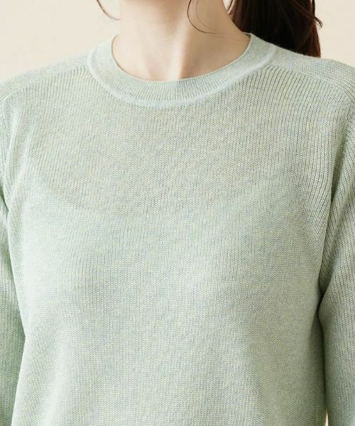Leilian / レリアン ニット・セーター | ラメクルーネックニット | 詳細7